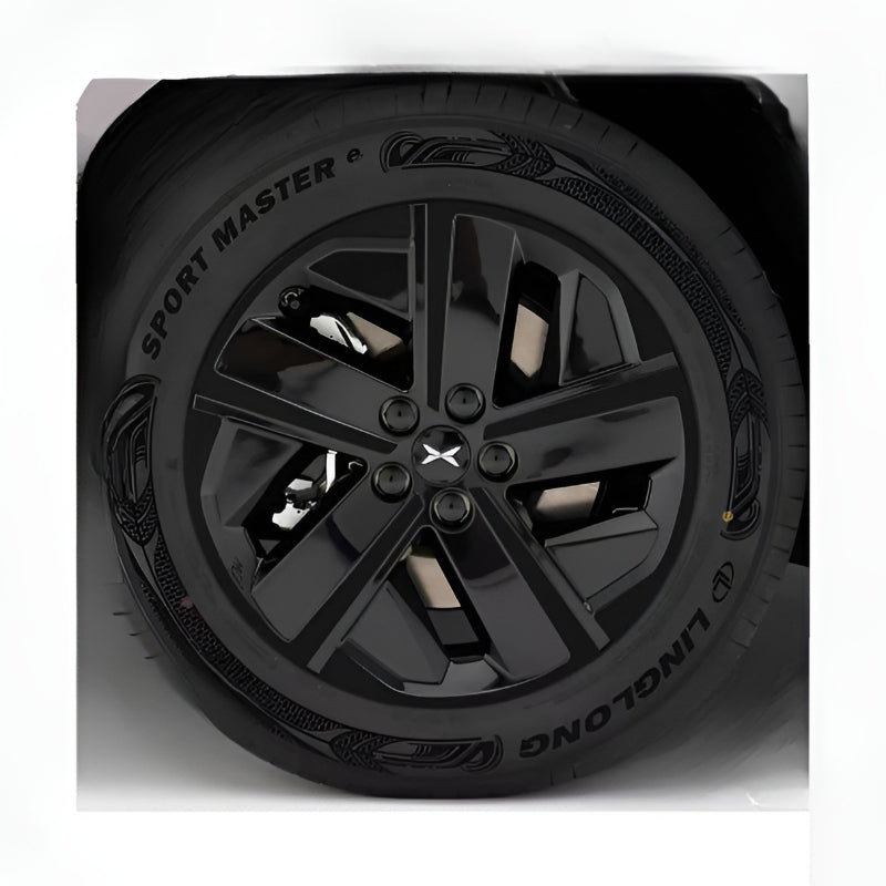 XPENG L03 18-inch Hubcap Blackout Sticker Set Gloss Black