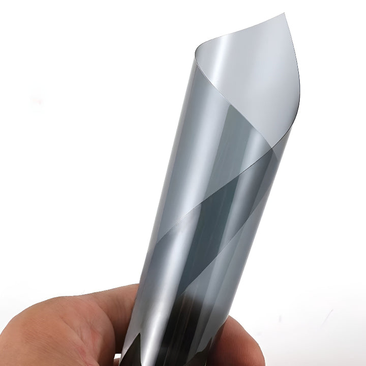 TPU Headlight Clear Protective Film 11.81 × 78.74 inches Light Black