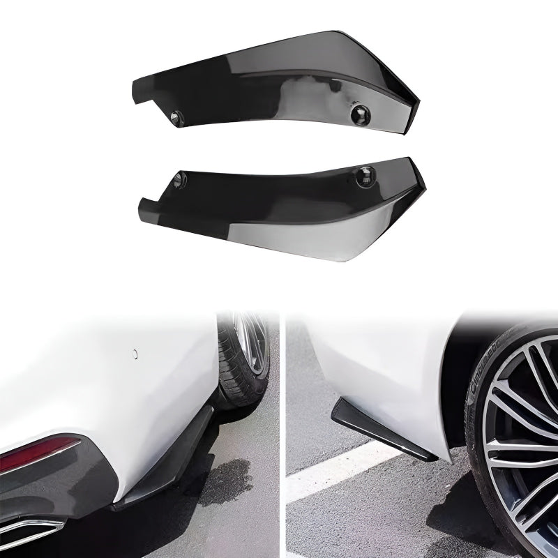 Rear Bumper Corner Apron for XPENG Glossy Black