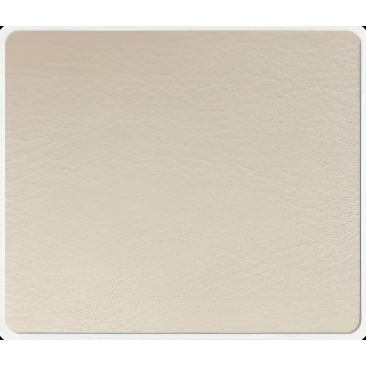 Car Seat Leg Support Off-white Leather
