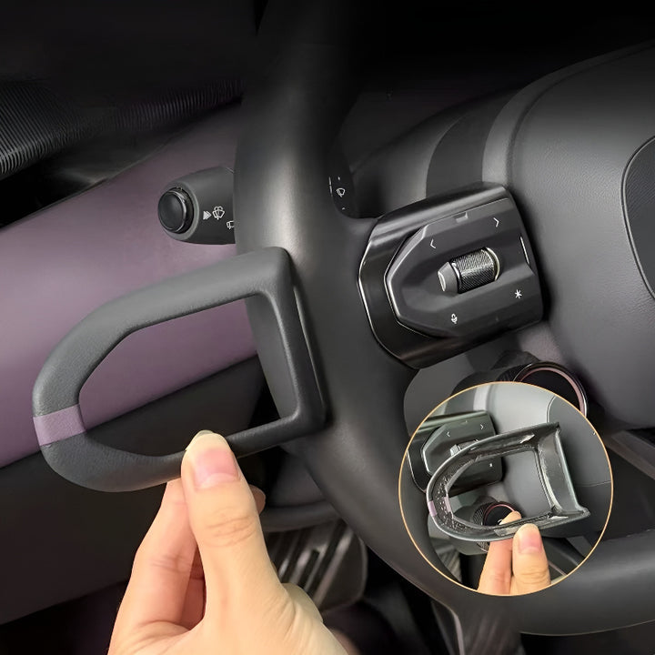 XPENG P7 2026 Steering Wheel Button Switch Trim Cover The Back is Coated With Automotive-grade Adhesive