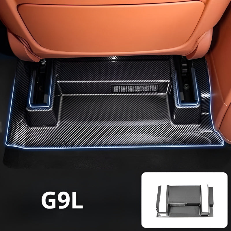 XPENG G9L Under-Seat Kick Plate Behind the Seats