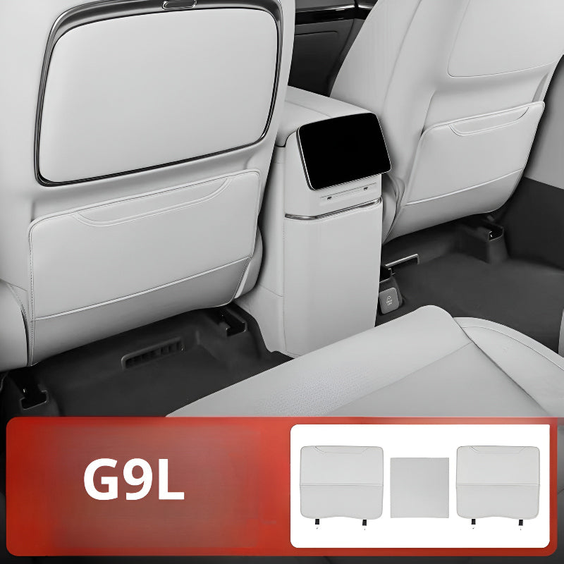 XPENG G9L Seat Back Protector Mats (3 PCS) Dawn White