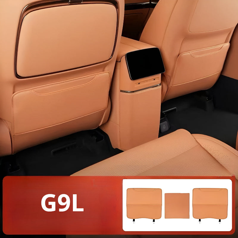 XPENG G9L Seat Back Protector Mats (3 PCS) Sahara Orange