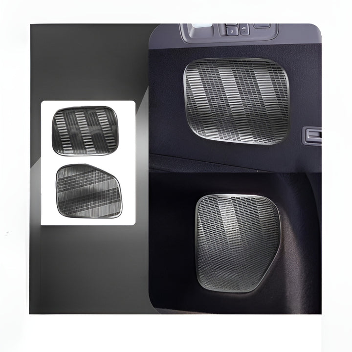 XPENG G9L Trunk Horn Covers Black Titanium