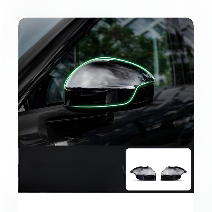 XPENG G9L Rearview Mirror Rain Guard Cover Protective Case Glossy Black