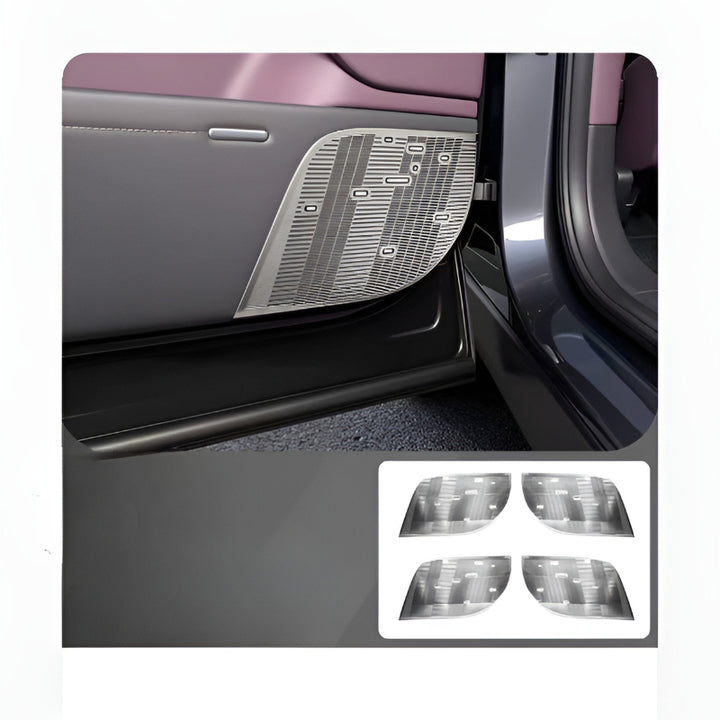 XPENG G9L Door Speaker Protective Cover Silver-Titanium 