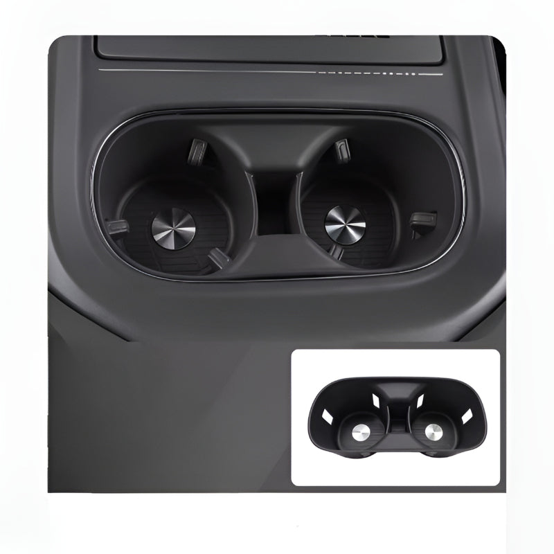 XPENG G9L Center Console Cup Holder Black Meteorite