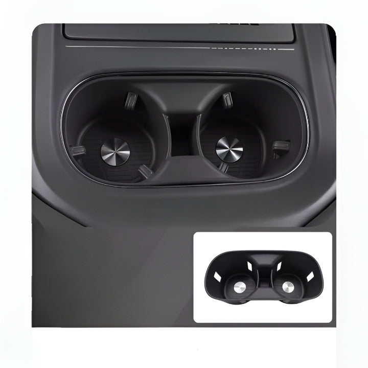 XPENG G9L Center Console Cup Holder Black Meteorite