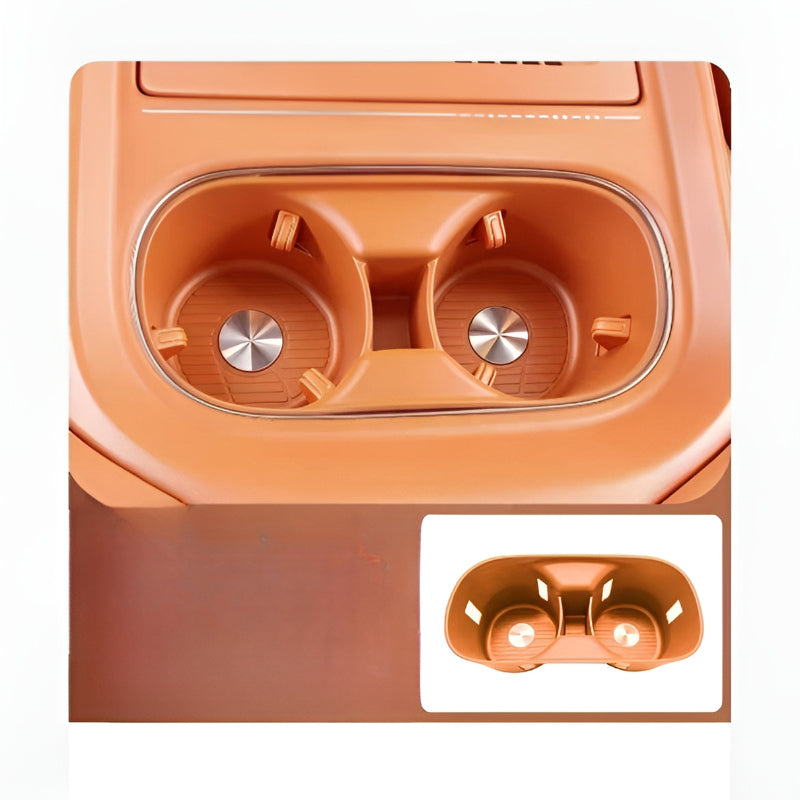 XPENG G9L Center Console Cup Holder Sahara Orange