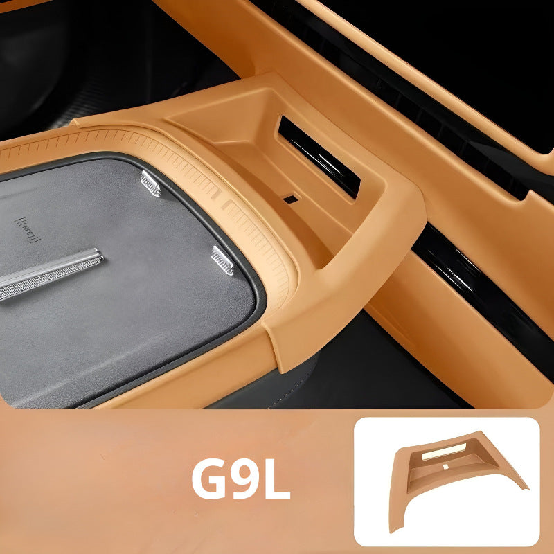 XPENG G9L Center Console Expansion Storage Platinum Brown