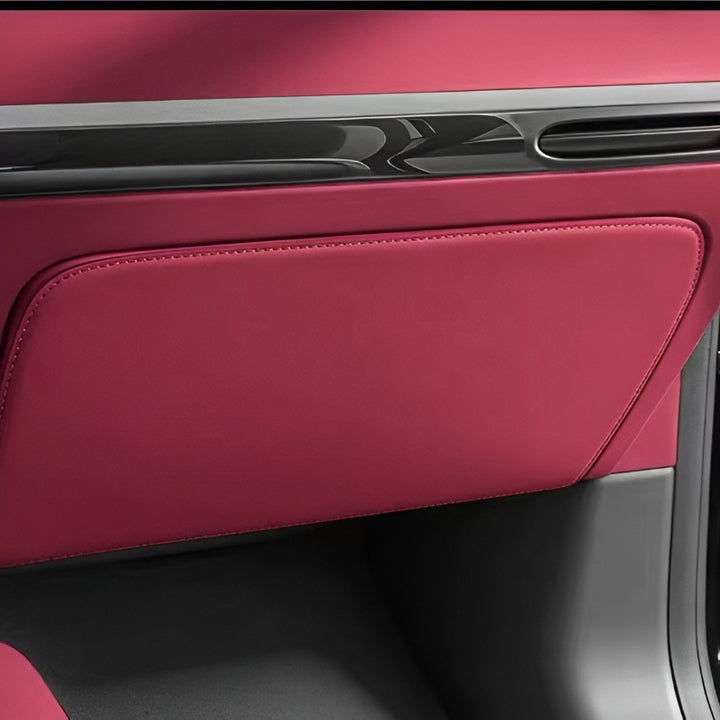 XPENG G9L Passenger Side Anti-Kick Mat Bordeaux Red
